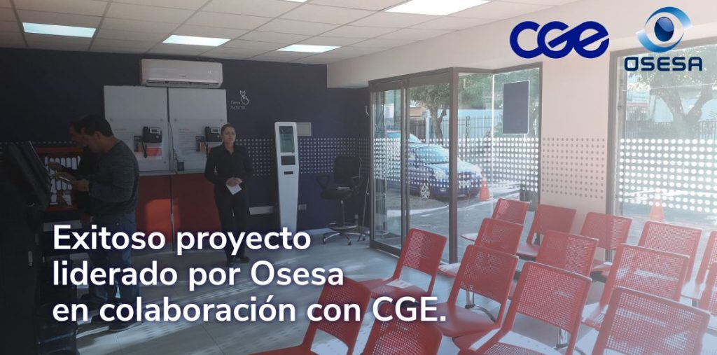 En OSESA estamos orgullosos de anunciar la exitosa ejecución de un proyecto estratégico en colaboración con CGE, una de las principales empresas del sector energético en Chile.